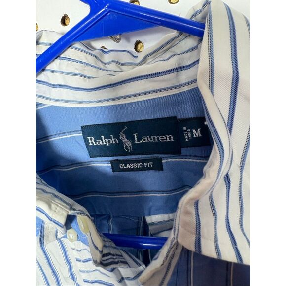 Polo Ralph Lauren Mens patchwork button down shirt size M - Picture 4 of 4